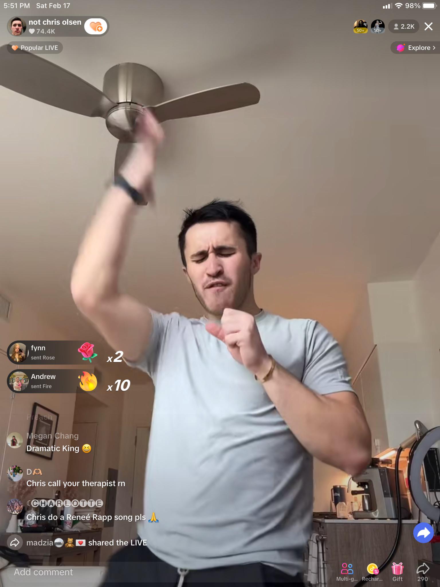 TikToker Chris Olsen Says Hes a Victim of Revenge Porn