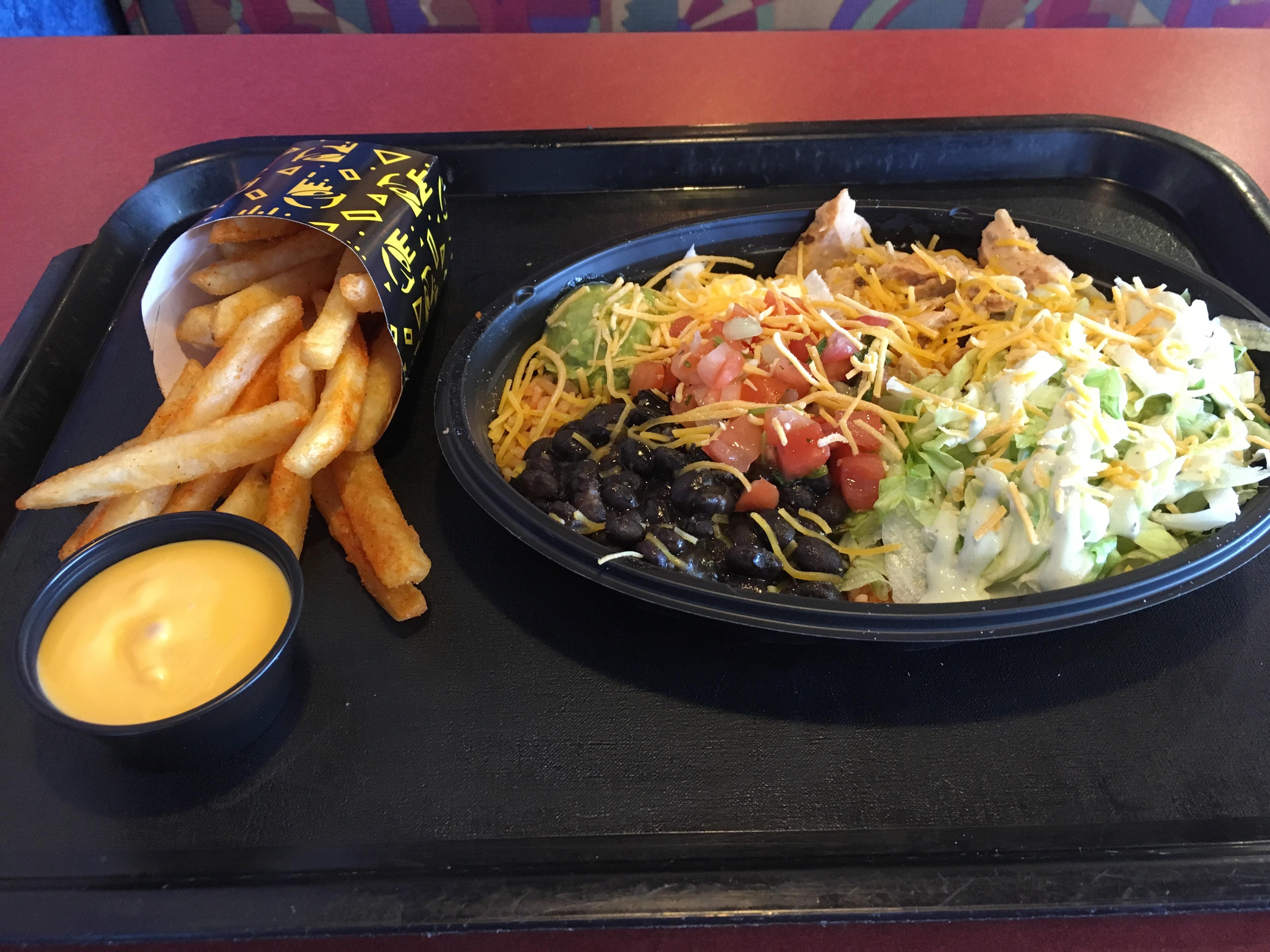 Power Bowl Is Pretty Healthy Until You Add Fries And