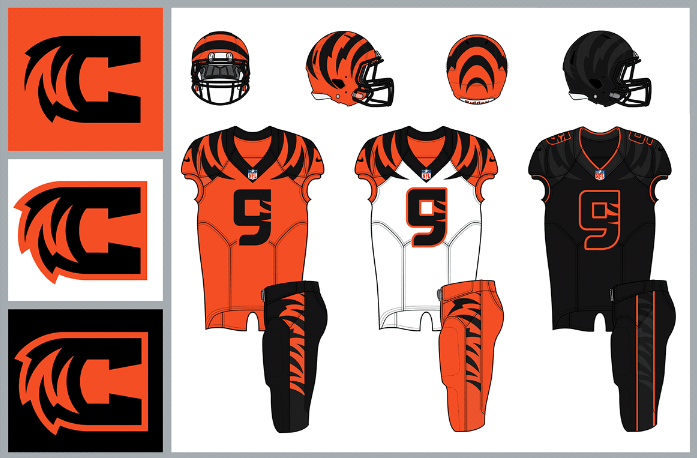 Nfl bengals new uniforms