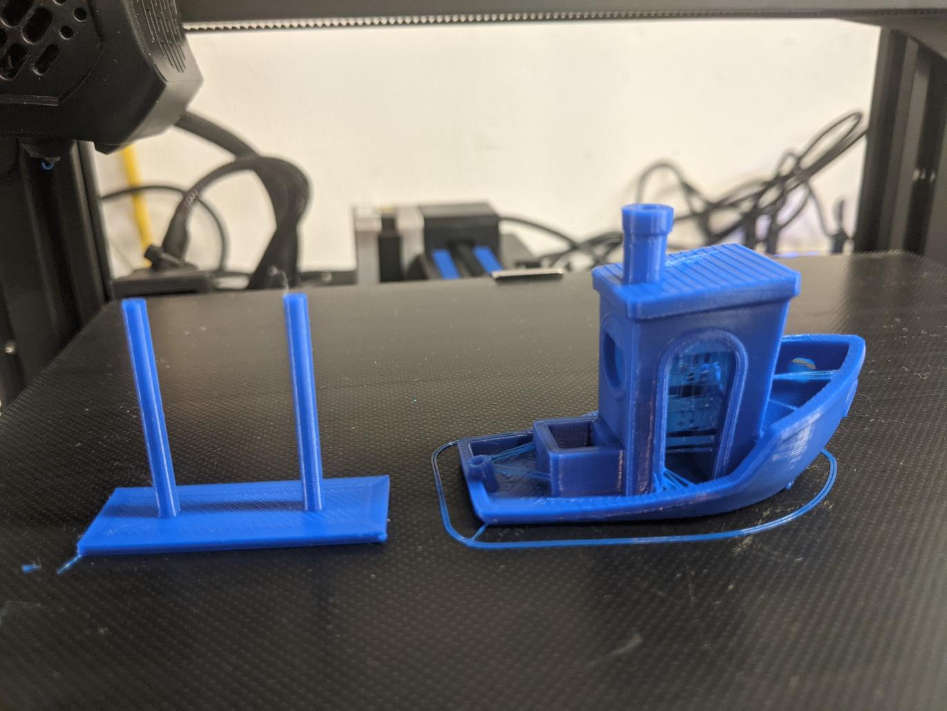 Ender 3 V2 Esun Pla Same Simplify3d Profile Two Very Different Amounts Of Stringing Thoughts R Fixmyprint