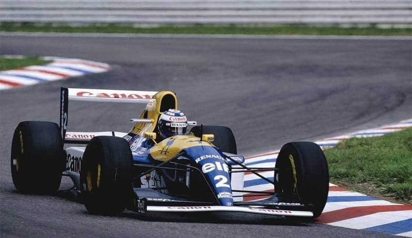 Alain Prost On His Way For His 51st And Last Victory In F1