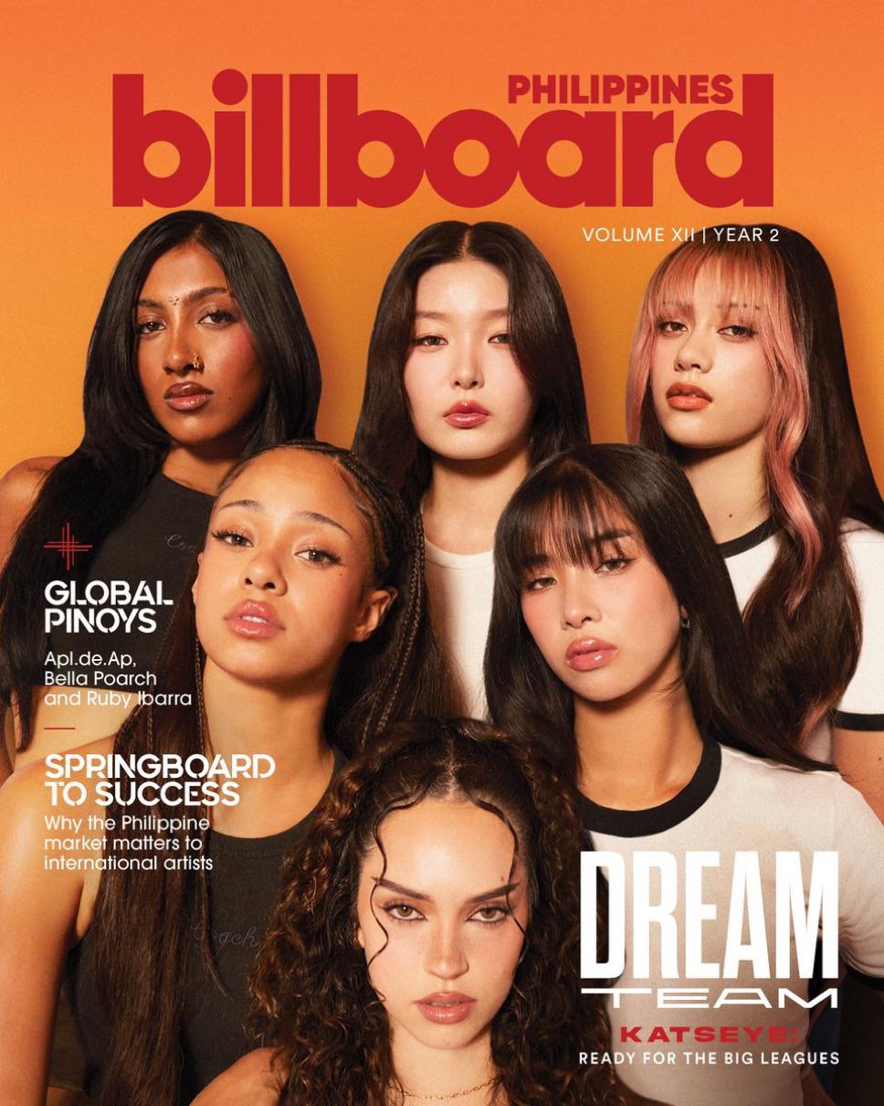 250814 - KATSEYE on the cover of Billboard Philippines August Issue :  rkatseye