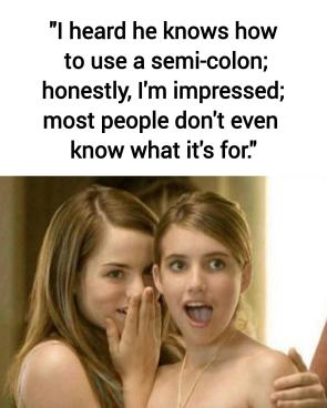 Best i can do is period.