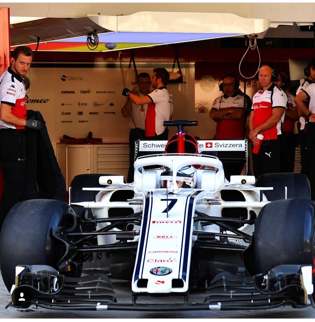 Kimi Raikkonen Started 2019 Tests With Sauber Formula1