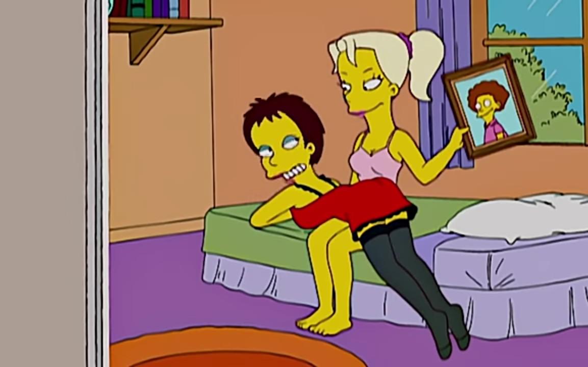 Spank me again with little boy's picture' : r/TheSimpsons
