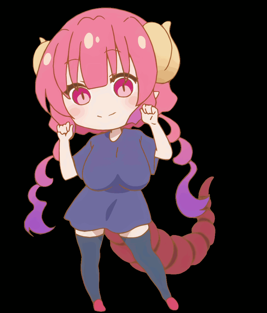 Ending dance animations (GIF and transparent APNGs) : rDragonMaid