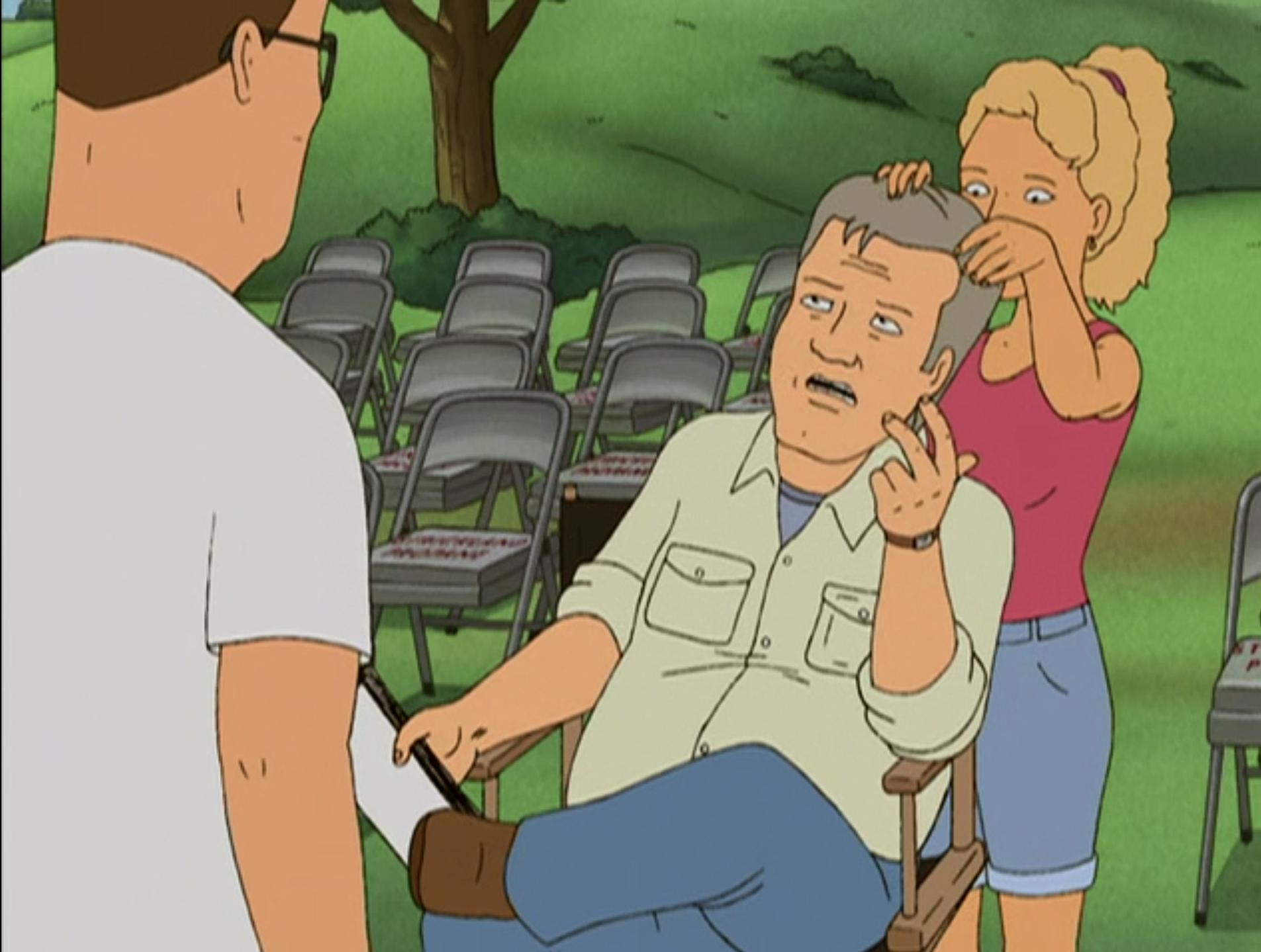 Whos the most obnoxious character that only makes one appearance? :  rKingOfTheHill