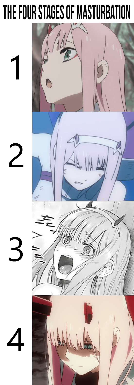 Four stages of masturbation : rAnimemes