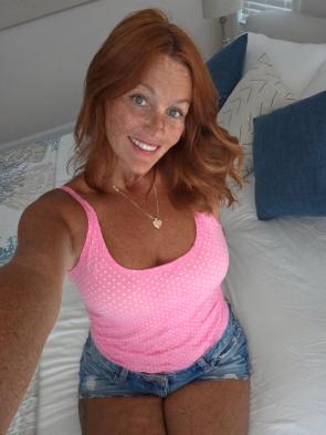 Pink always makes my freckles pop!