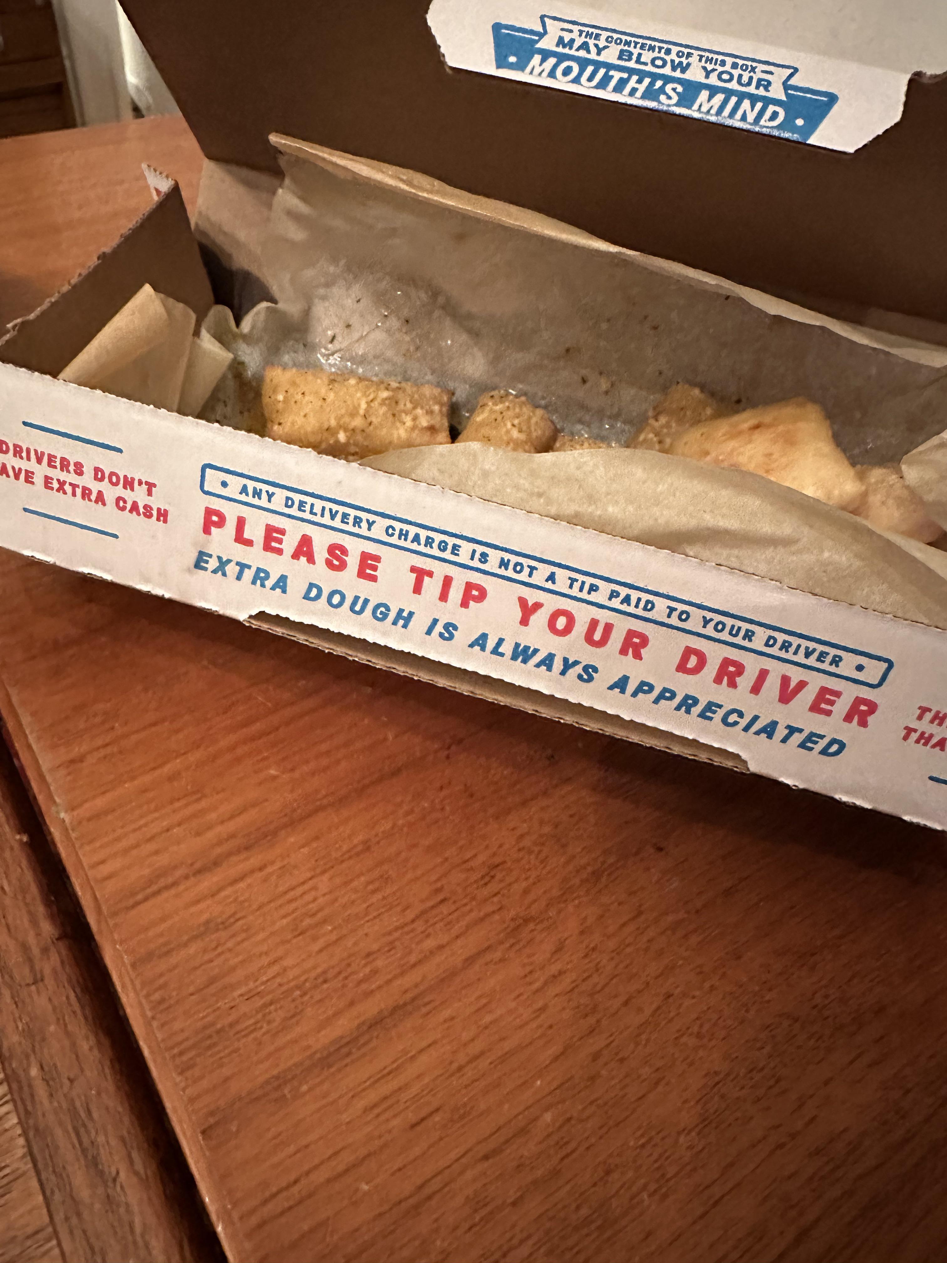 Tips for the delivery driver. does everyone add to the $5 delivery fee?