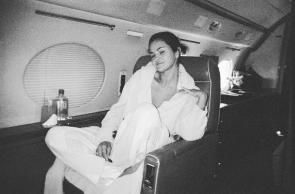 Selena on a plane | Nina Dobrev IG Story July 2026