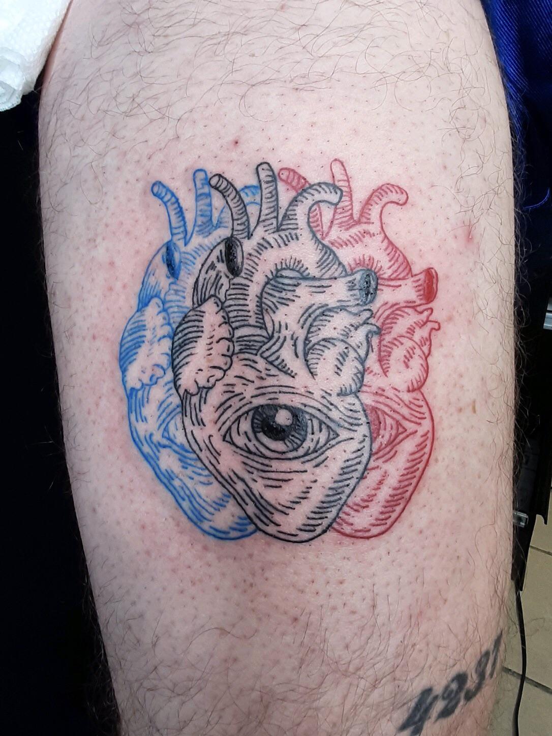 I Have Three Eyes Two To Look And One To See Done By U Lifeatmach 2 Body Art Soul Upper Darby Pa Tattoos