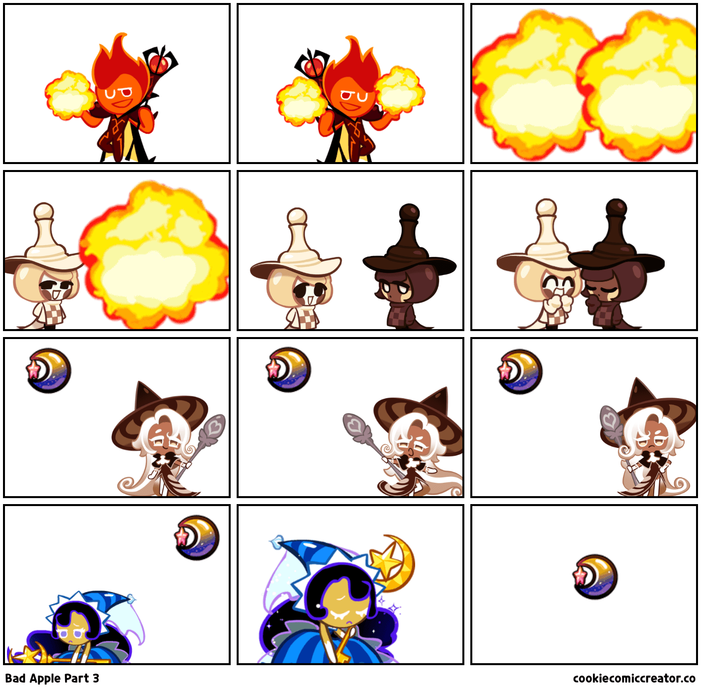 Discover more posts about cookie+run+fanfic. I Did It I Ve Recreated A Cookie Run Version Of Bad Apple As Accurately As Possible If Anyone Makes An Animation Of This And Has The Characters Wear The Touhou Characters Costumes