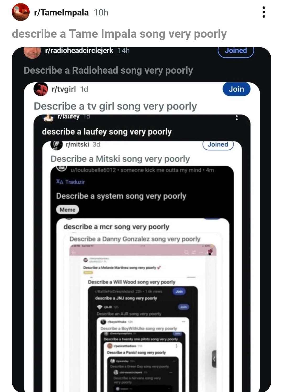 Describe a Eminem song very poorly : rEminem