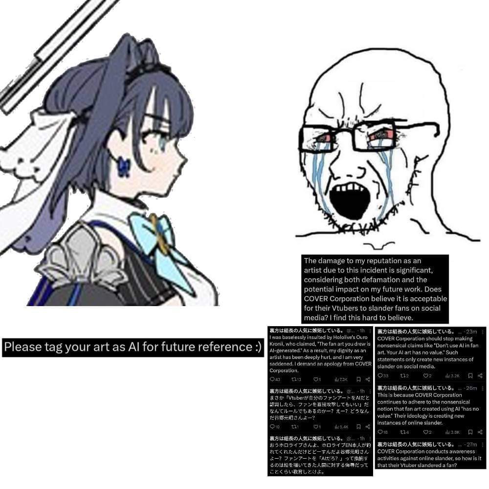 Based Kronii : rokbuddyhololive