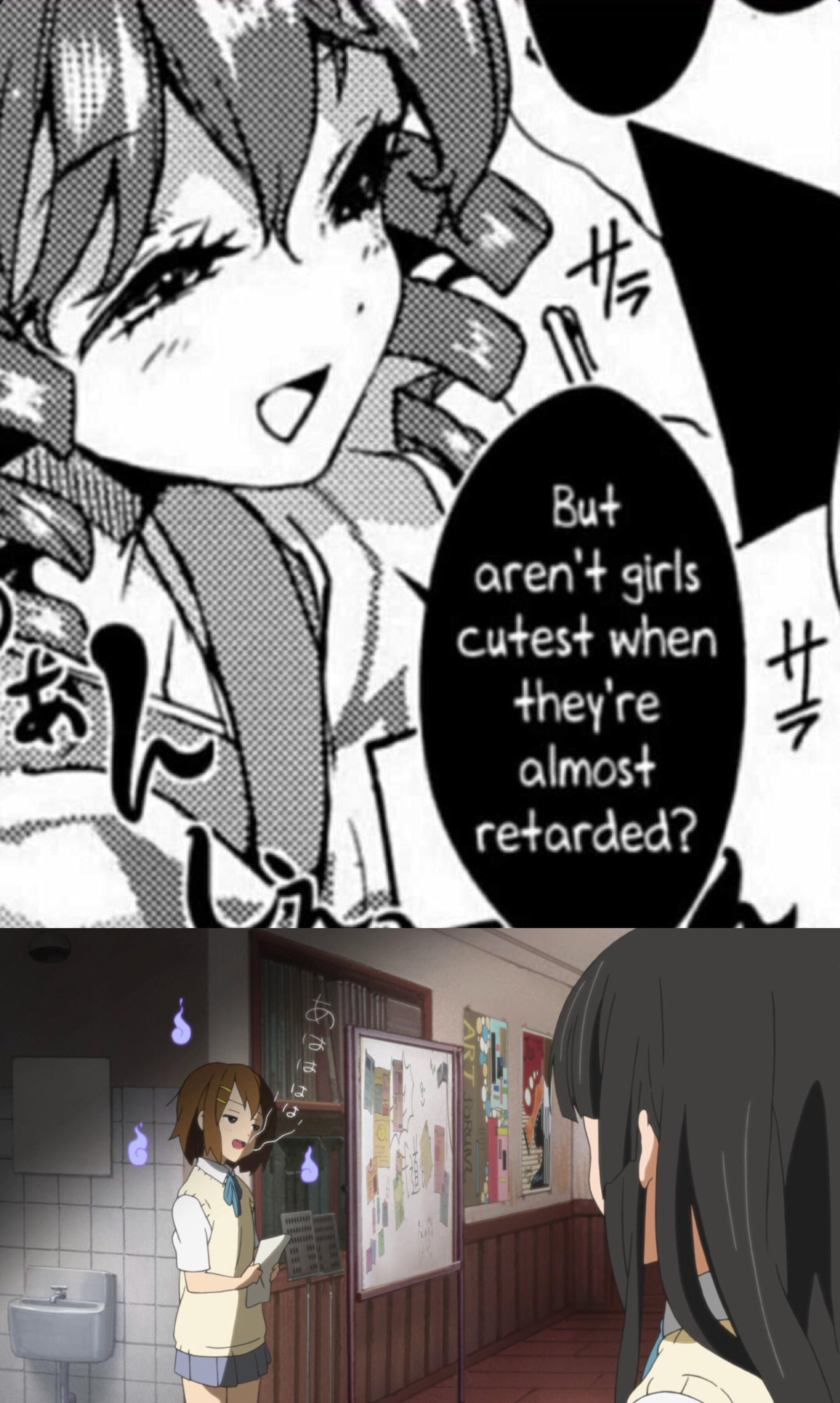 Read the topic about comedy anime w/airheaded female lead on myanimelist, and join in the discussion on the largest online anime and manga . Yui Best Airhead R Animemes