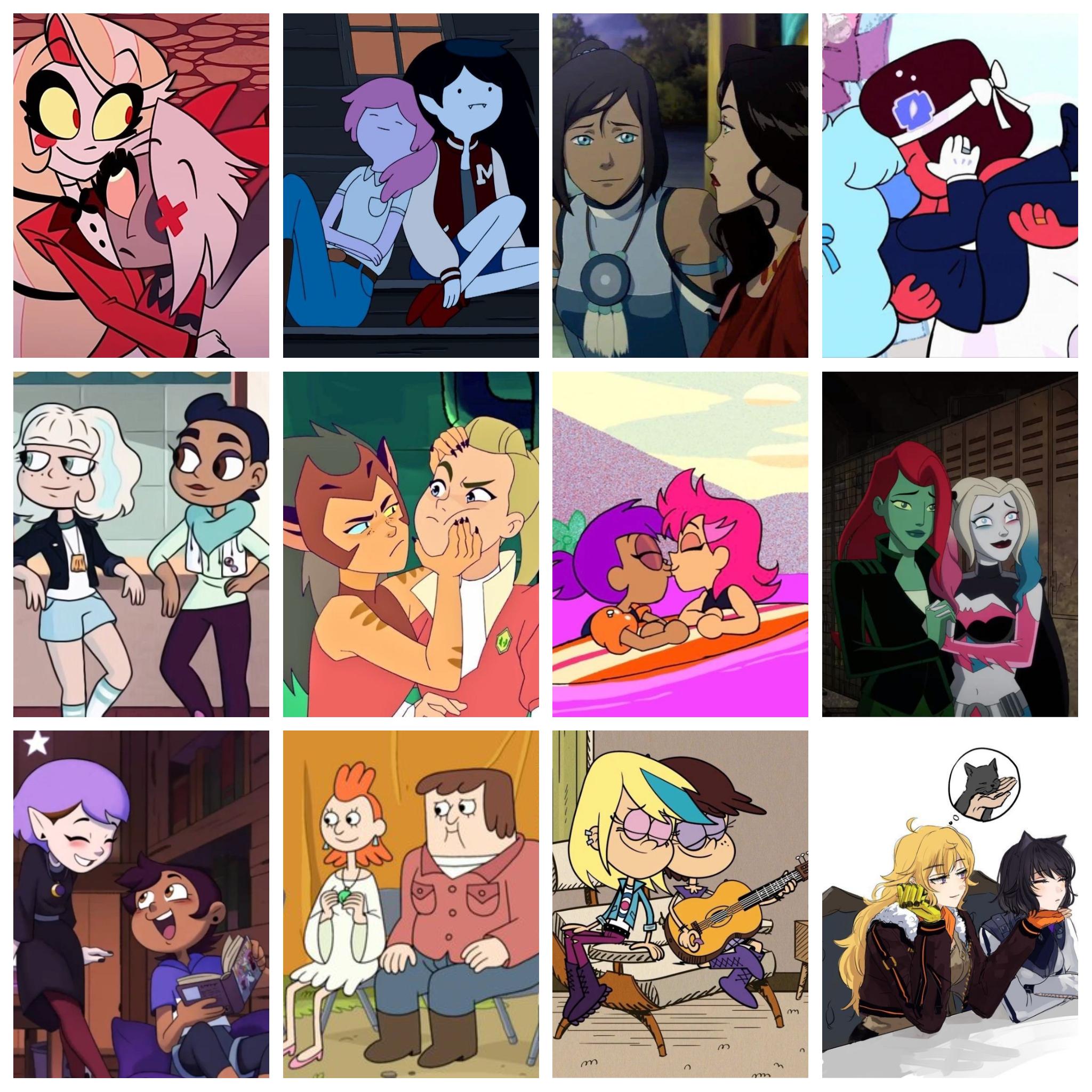I noticed in mainstream cartoons that there are plenty WLW couples, but  there are few MLM couples. Can anyine explain why? And does it have to do  with censorship and society in