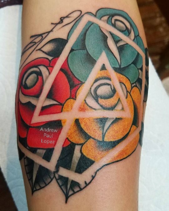 I Had This Tattoo Done Almost Two Months Ago In Memoriam Of Chester Linkinpark