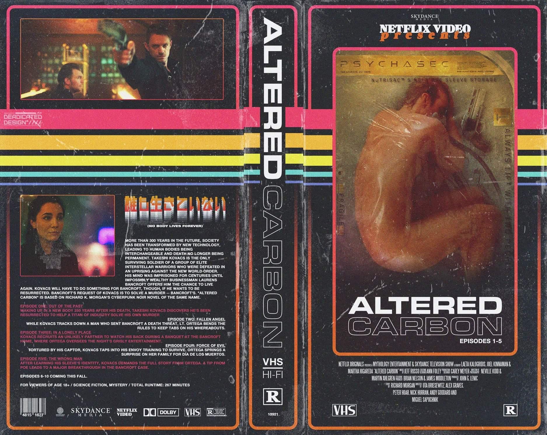 Vhs realistic vintage tape mockup . Altered Carbon Vhs Mock Up Deadicated Design R Alteredcarbon