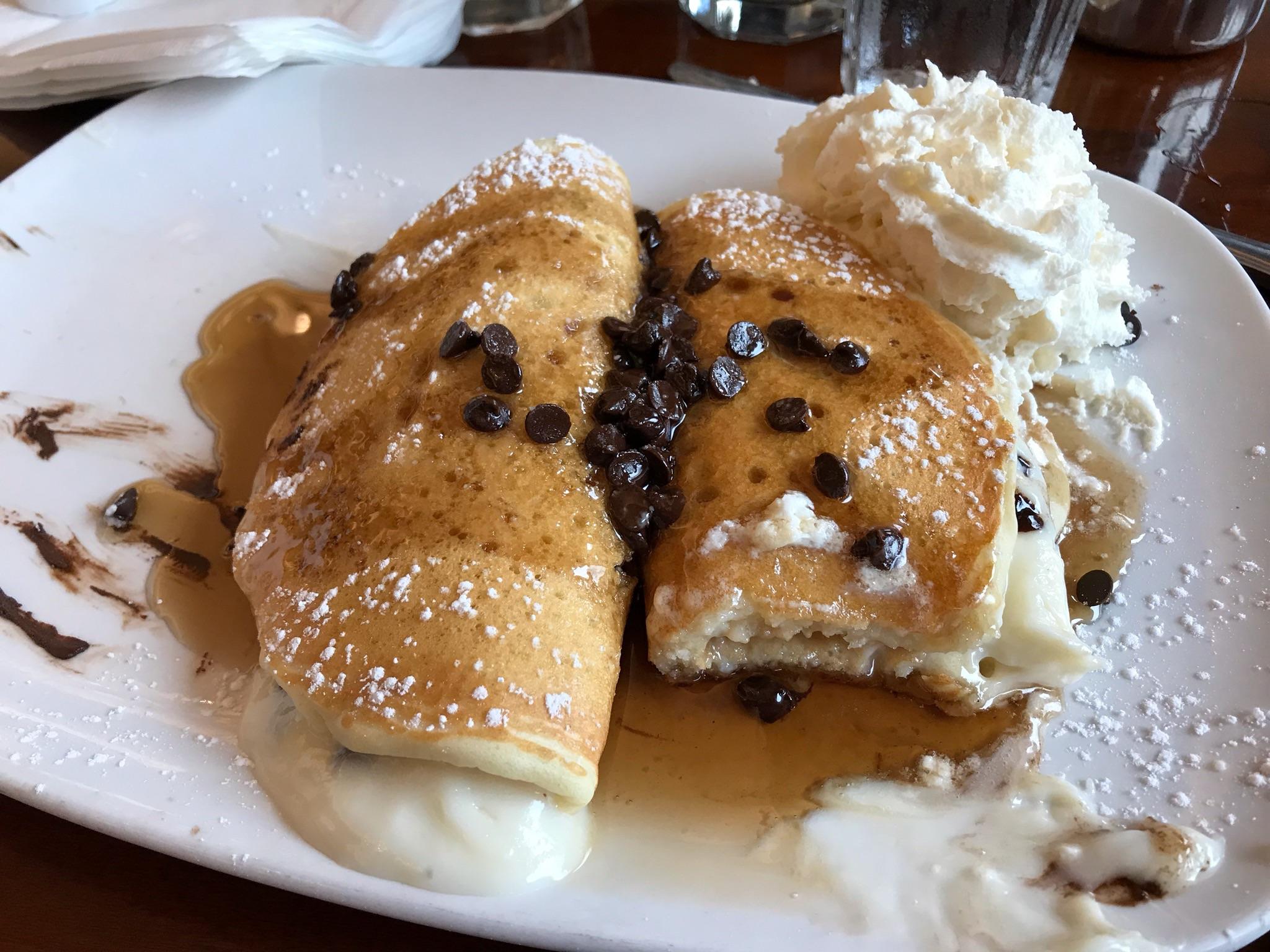 One of my top places in la. I Ate Cannoli Creamed Pancakes Food