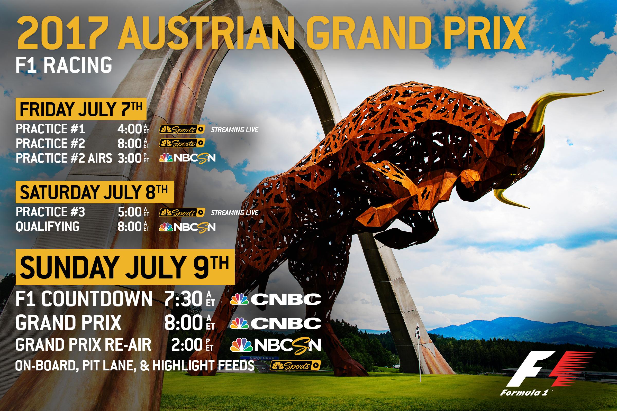 Your Guide To Where And When You Can Watch F1 In The Us This