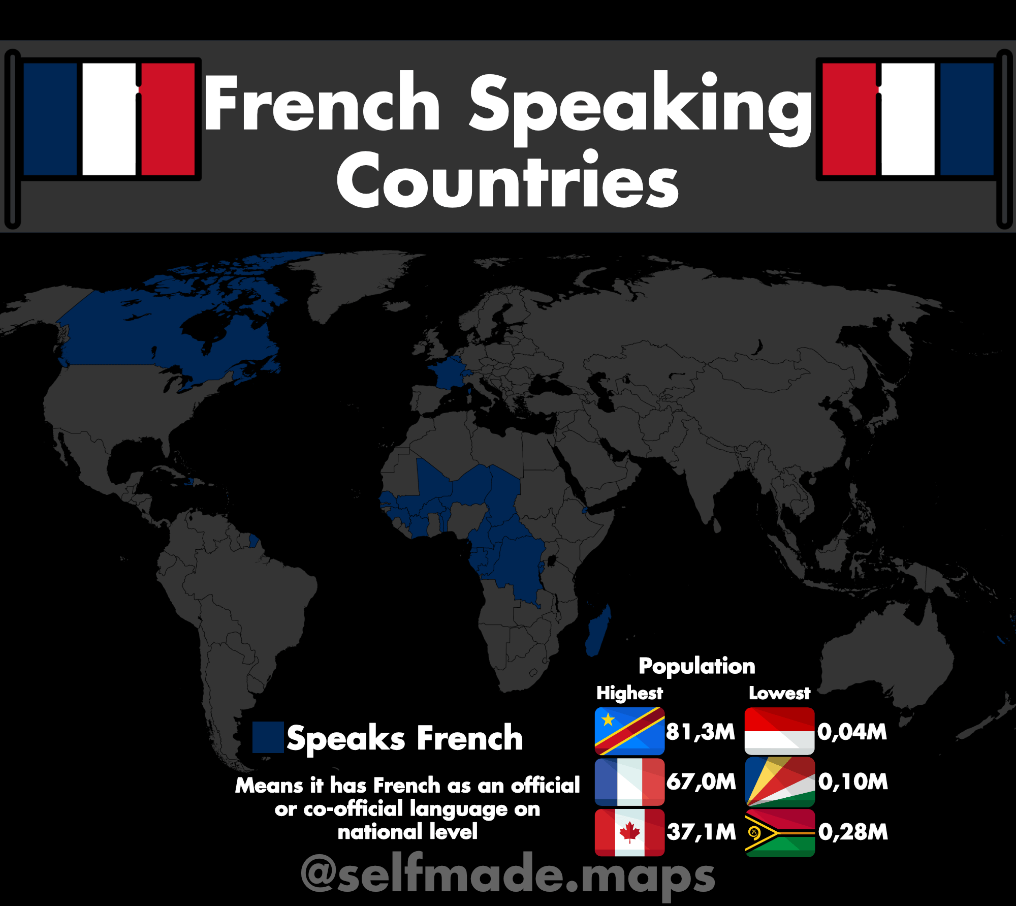 French Speaking Countries 