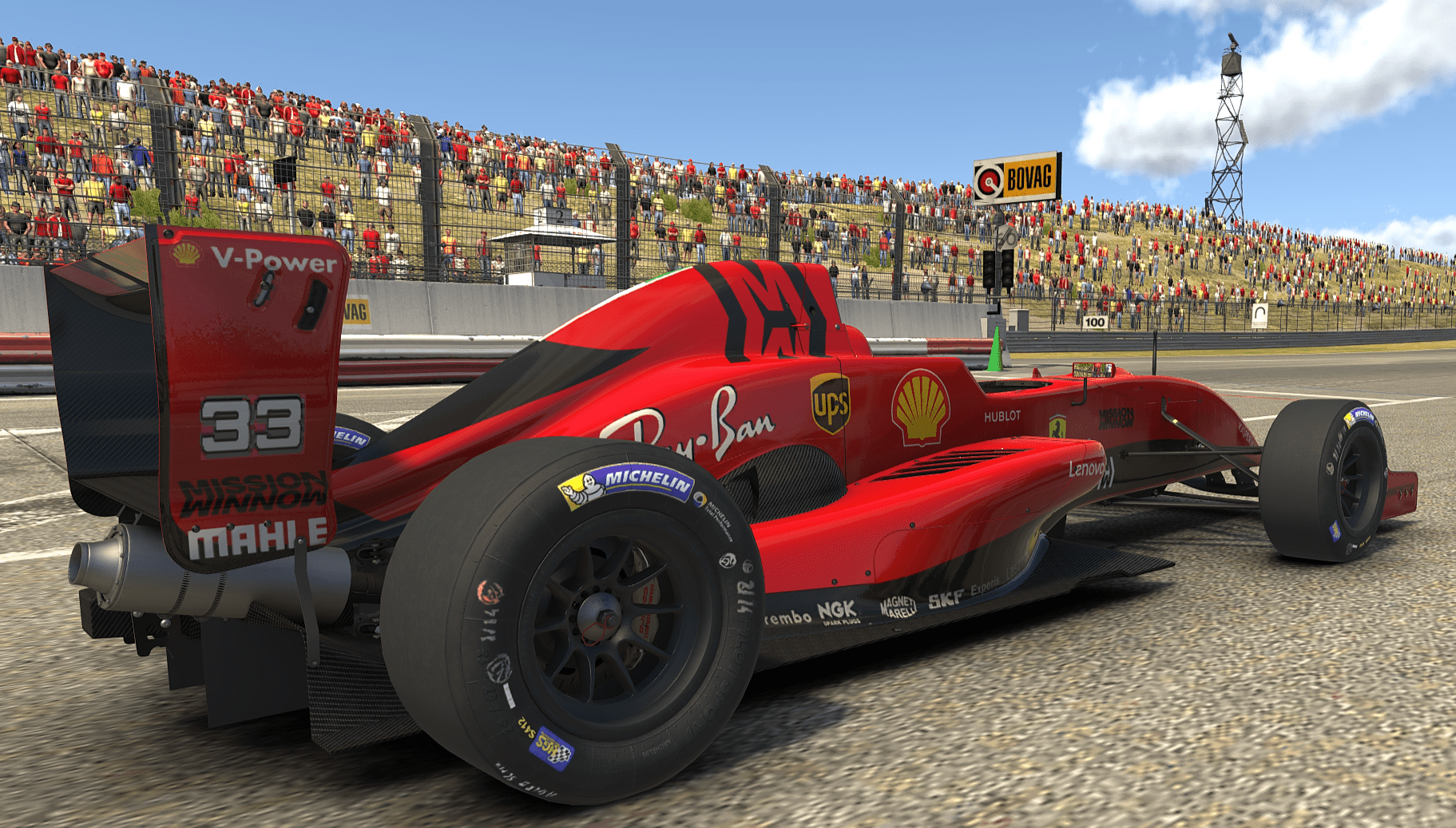 Formula Renault 2 F1 Ferrari Mission Winnow Livery As A