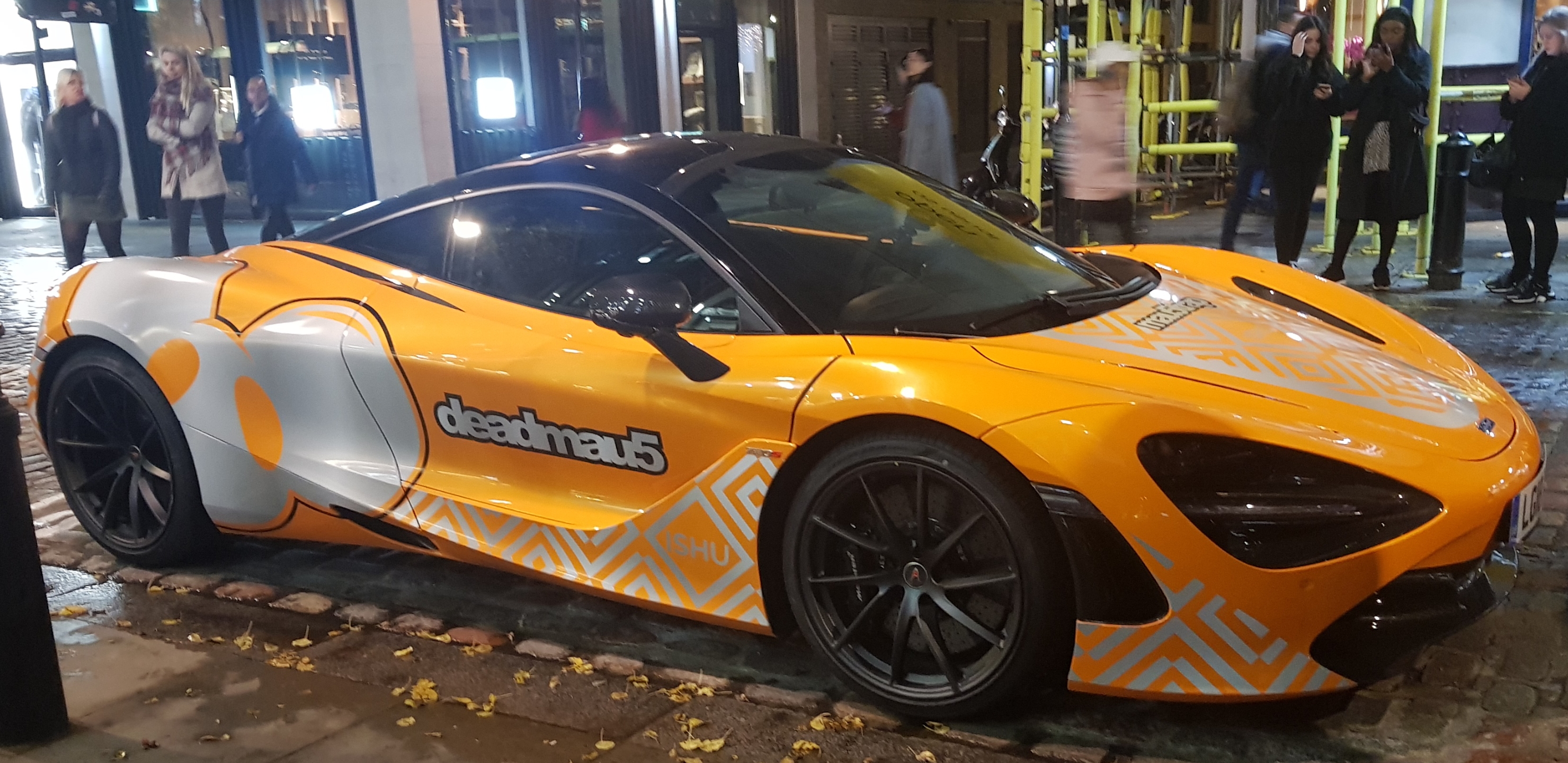 One Of The Deadmau5 Cars Spotted In London Soho For His Pop