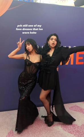 Iman and Lena Lemon at the 2024 Crunchyroll Anime Awards