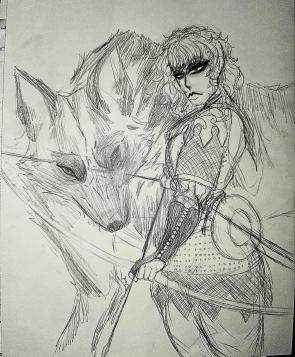 [OC] Avelyn Brunwulf, by me