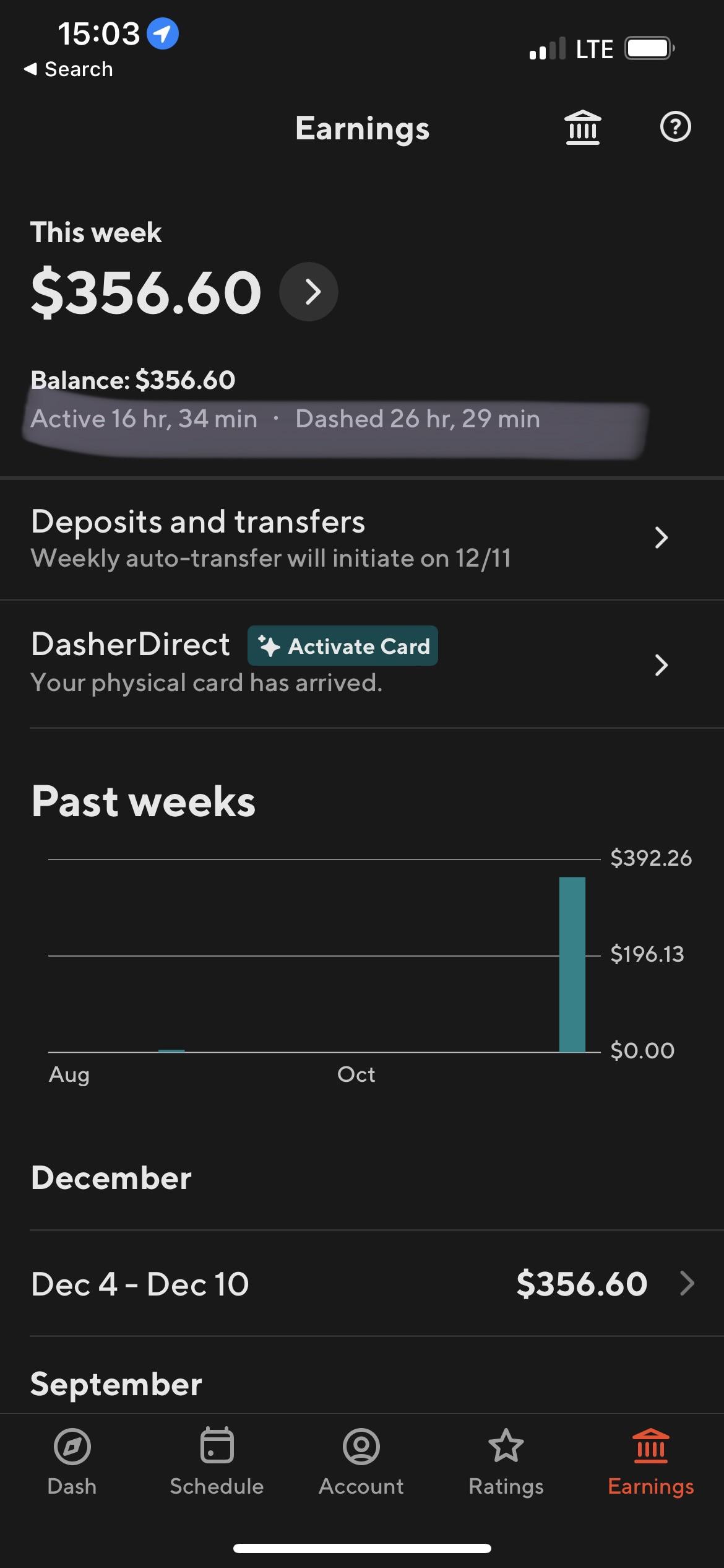 Improve my active to dashing ratio