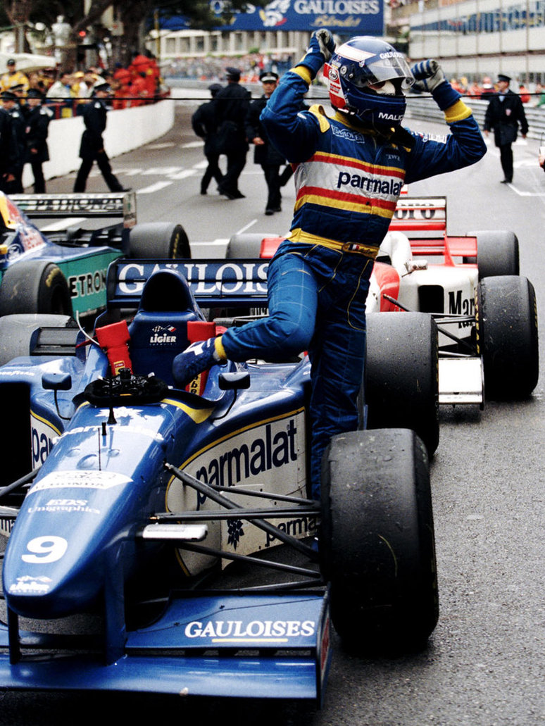 Today In 1996 Olivier Panis Took His Only Win And Ligier S