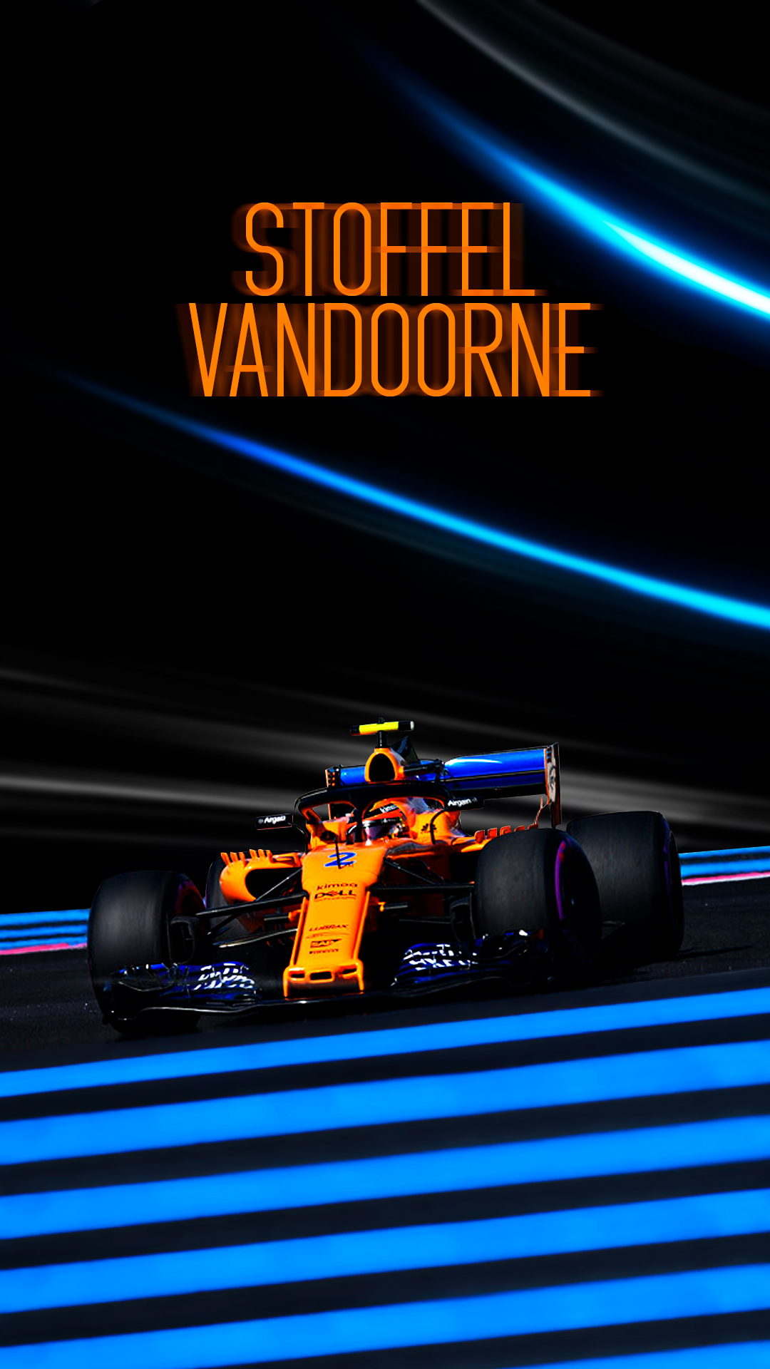 Made A Smartphone Wallpaper Of Vandoorne On French Gp Formula1