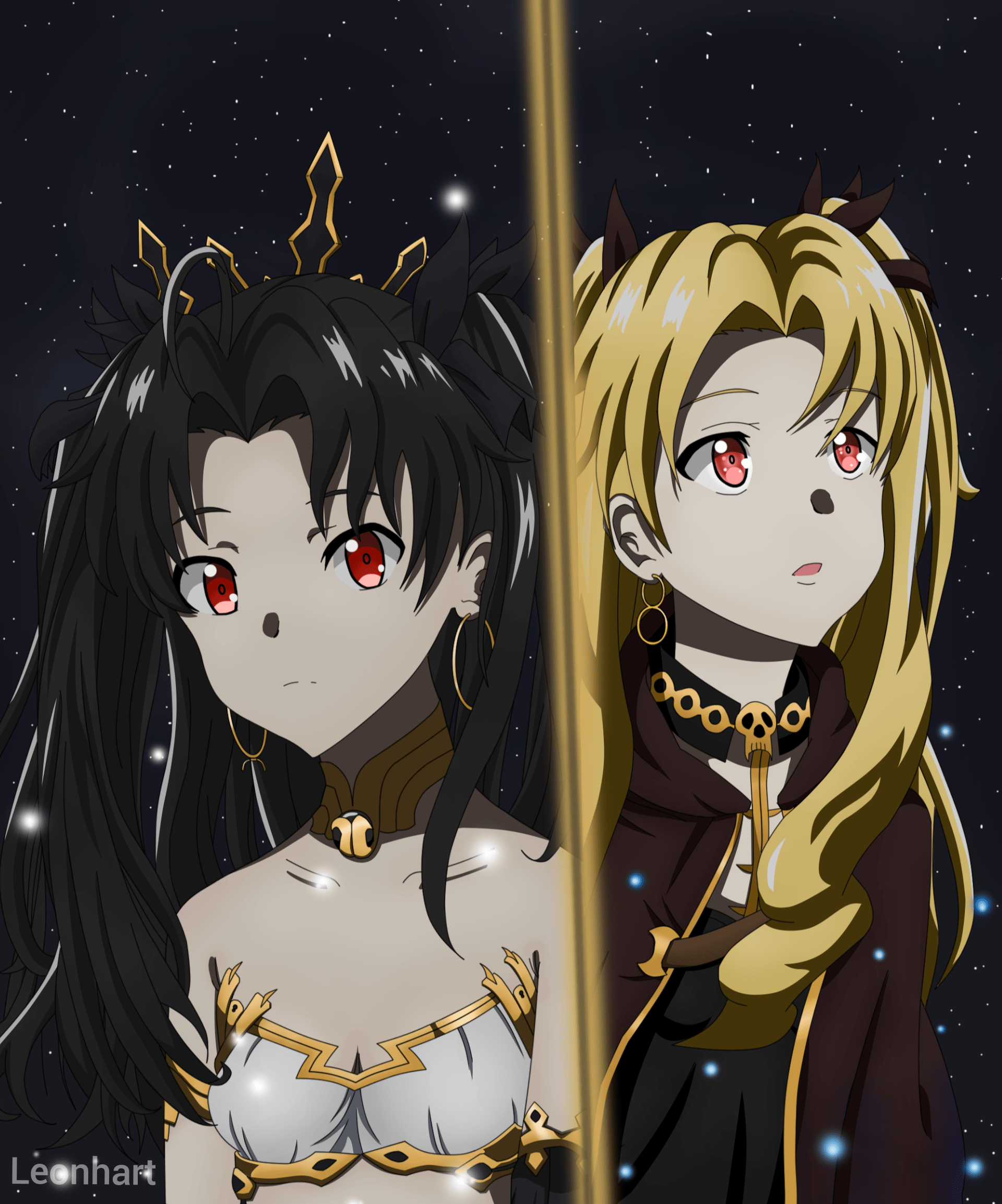 Str a end b agl d mp b luk b np a profile. Just Drew Ishtar And Ereshkigal From Fate Grand Order R Anime
