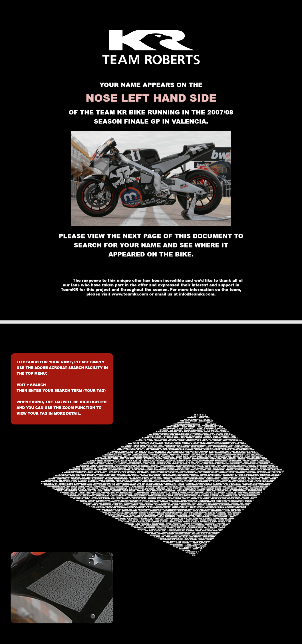 That Time My Name Was On A Motogp Bike Motogp