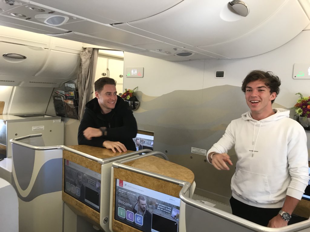 The Bestbuds Of F1 Travelling From Bahrain To Shanghai