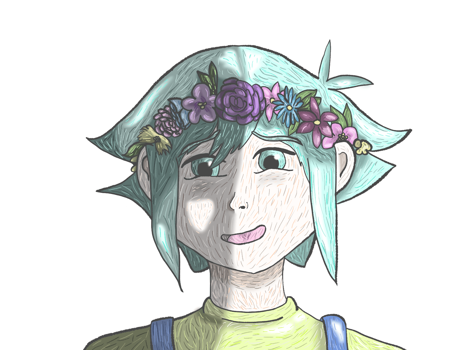 Flower boy (my art)