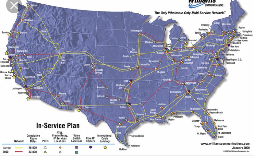 Fiberlink Fiber Map 