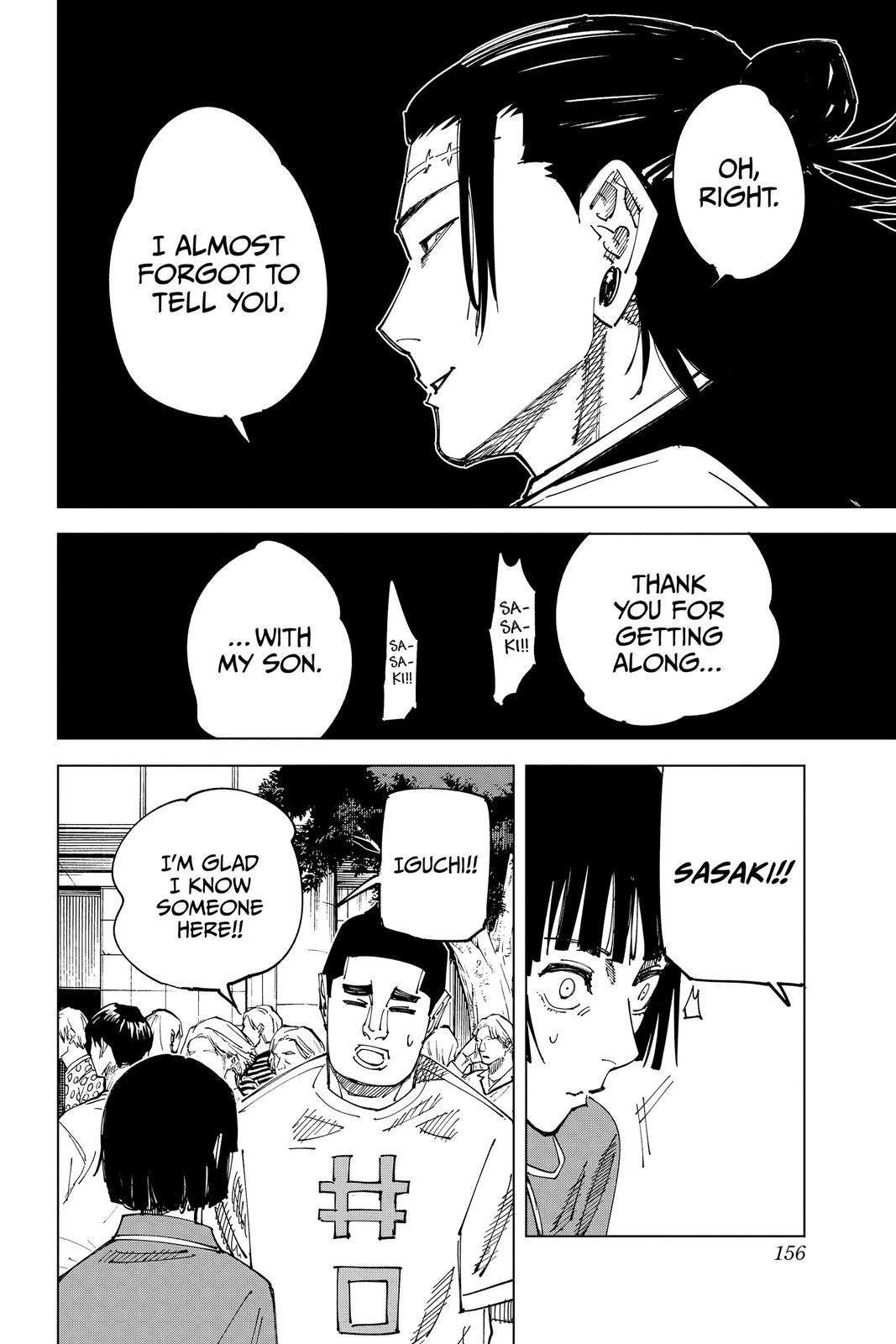 Is it obvious from this panel that Kenjaku is Yujis mom : rJujutsufolk