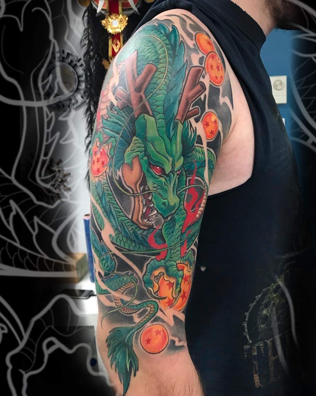 Got My New Shenron Tattoo : R/Dbz 1350_x_1080_jpg
