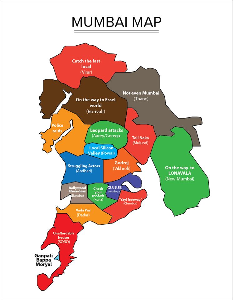 Mumbai Maps Mumbai India Map Mumbai Map GJVF 