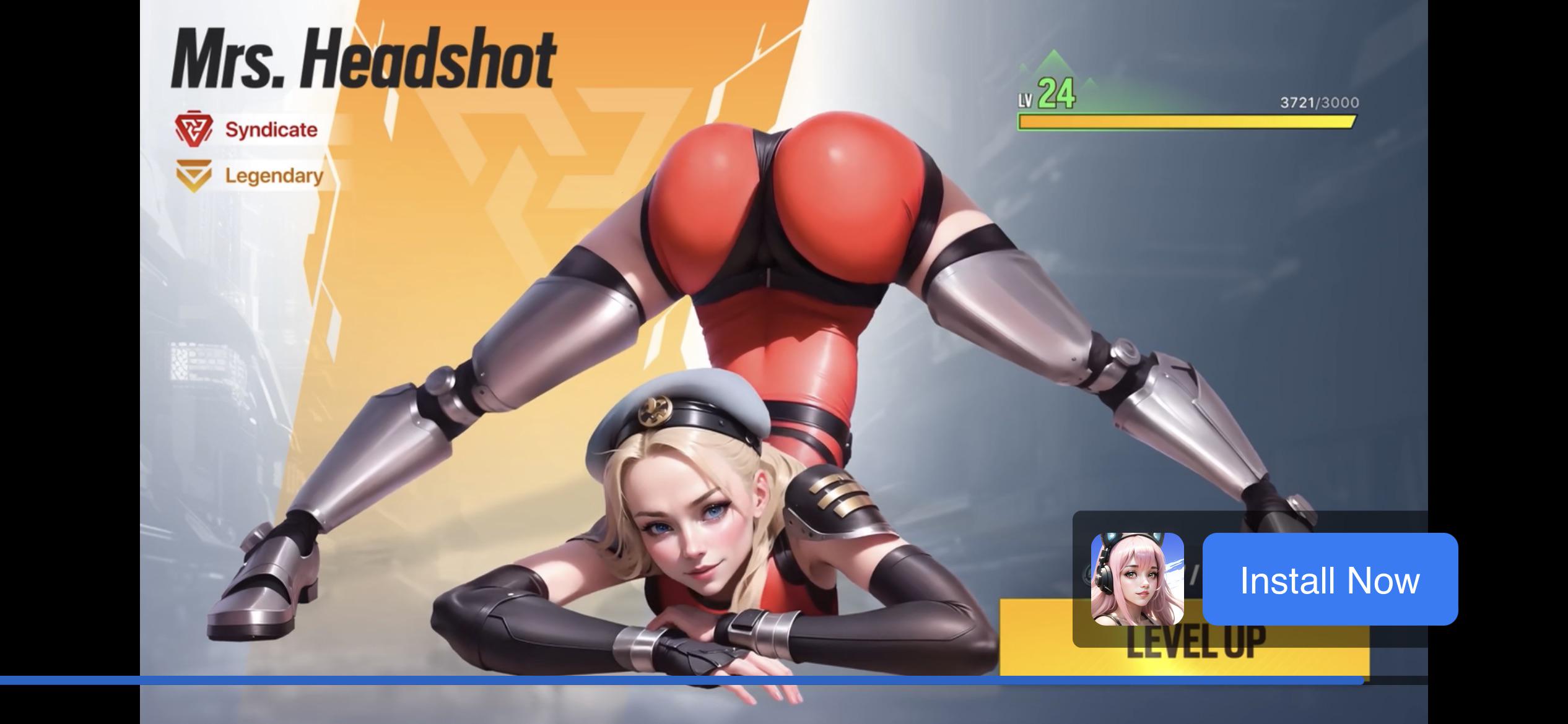 We need to just ban all mobile game advertisements at this point :  rHornyjail