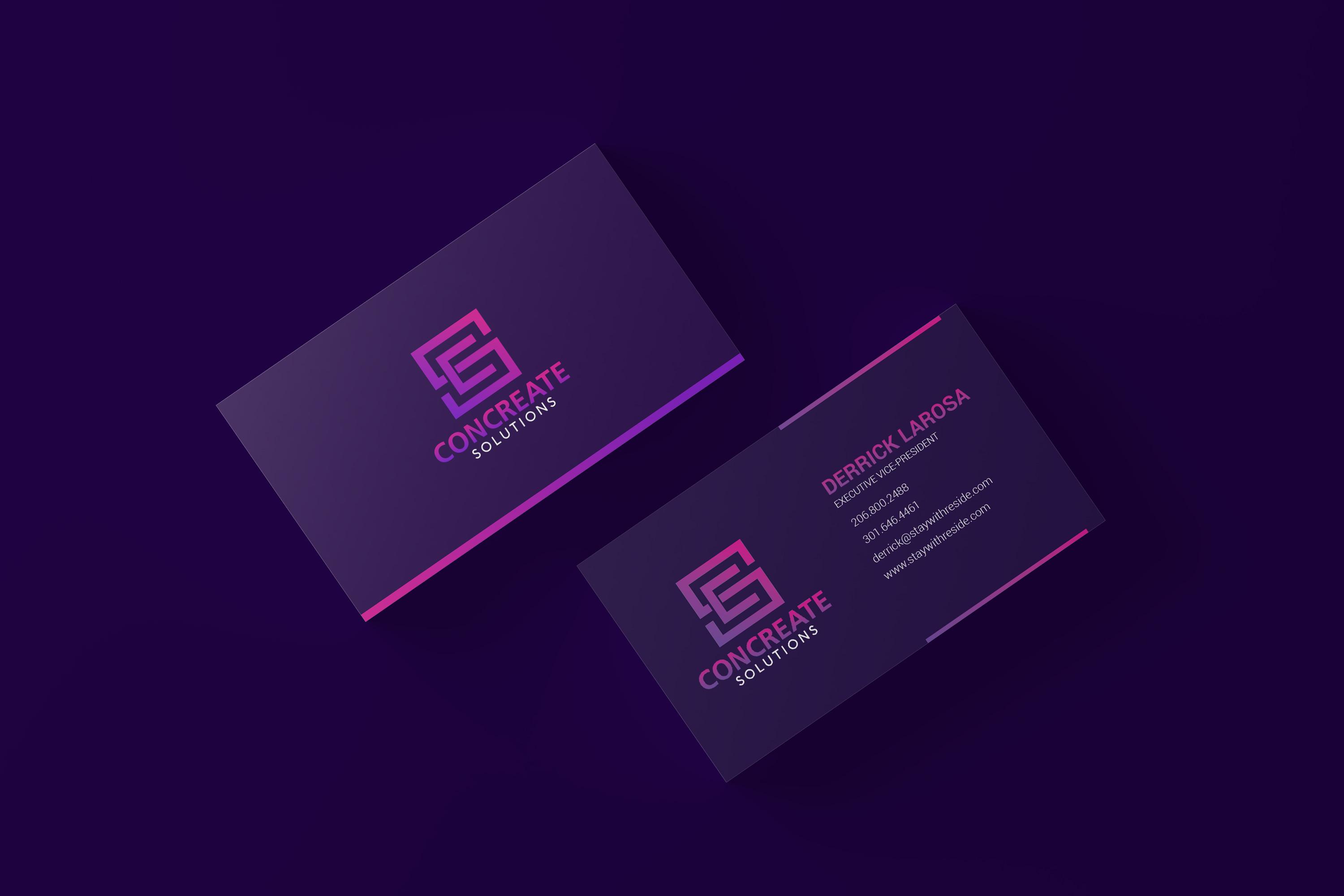 Corporate Business Card Design Graphic Design