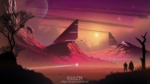 Pink Desert (2018), by me