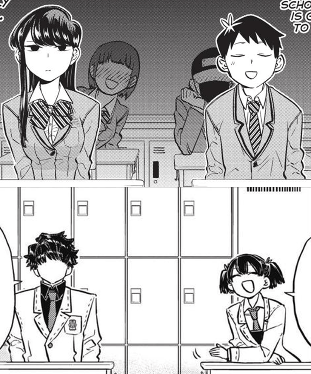 Our fans supporting the Shousuke×Hitomi ship. One of the reason they use is this. Oda have settled them...like their siblings, Hitohito and Shouko. Its like a destiny. : rKomi_san