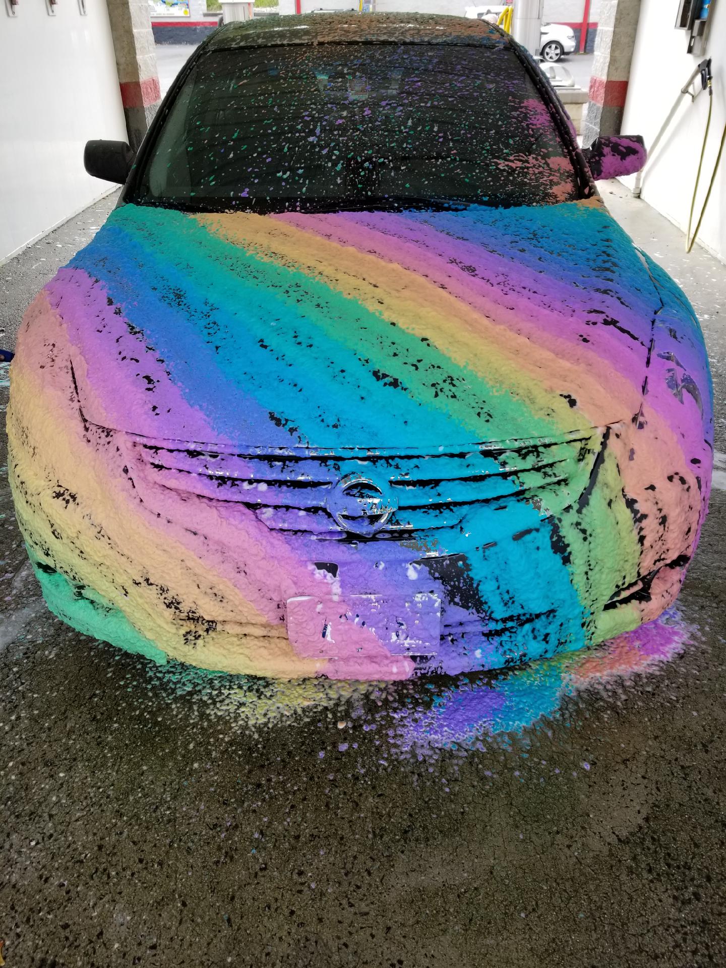 rainbow carwax rmildlyinteresting on how much to tip car wash reddit