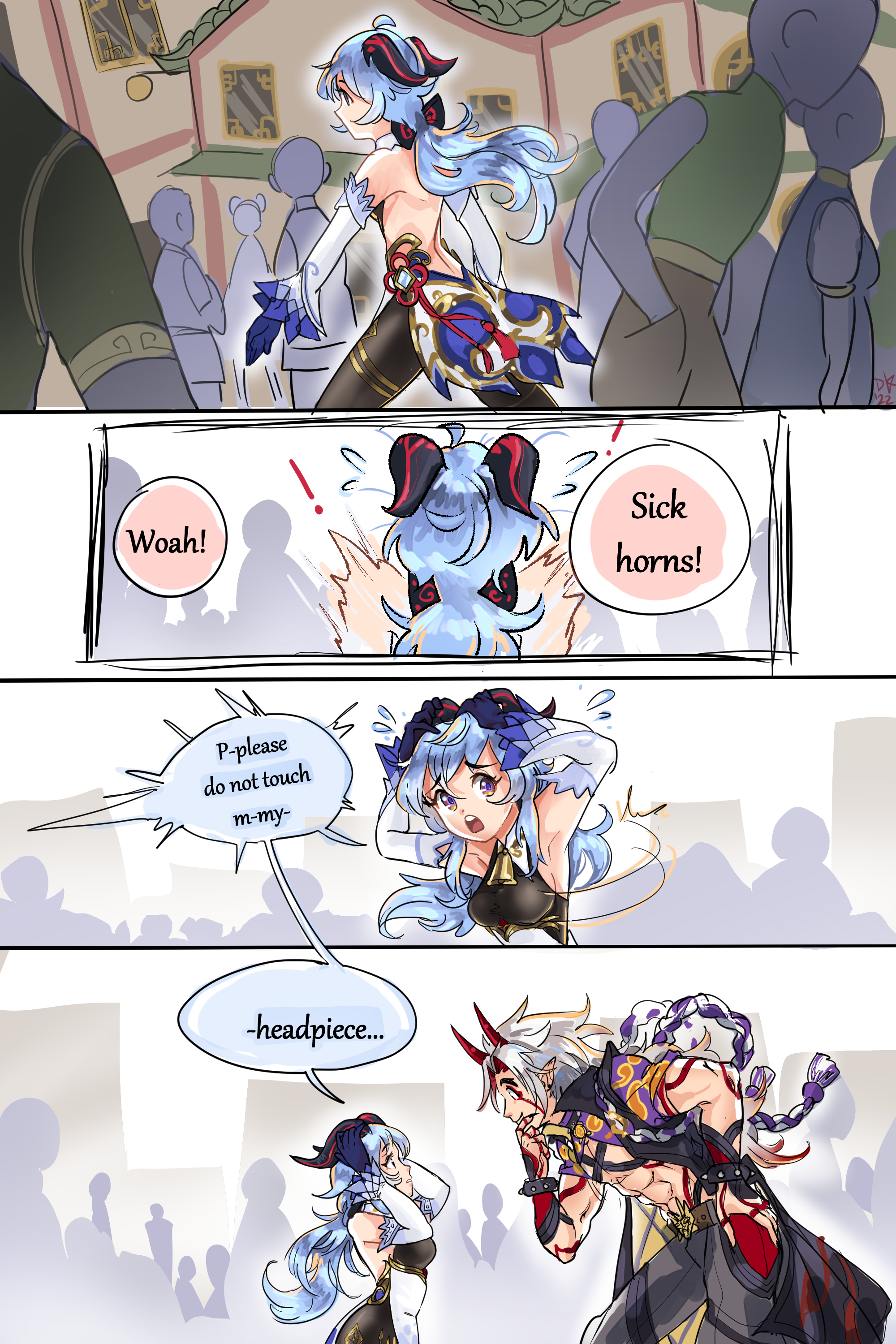 Just 2 horned homies : r/Genshin_Memepact