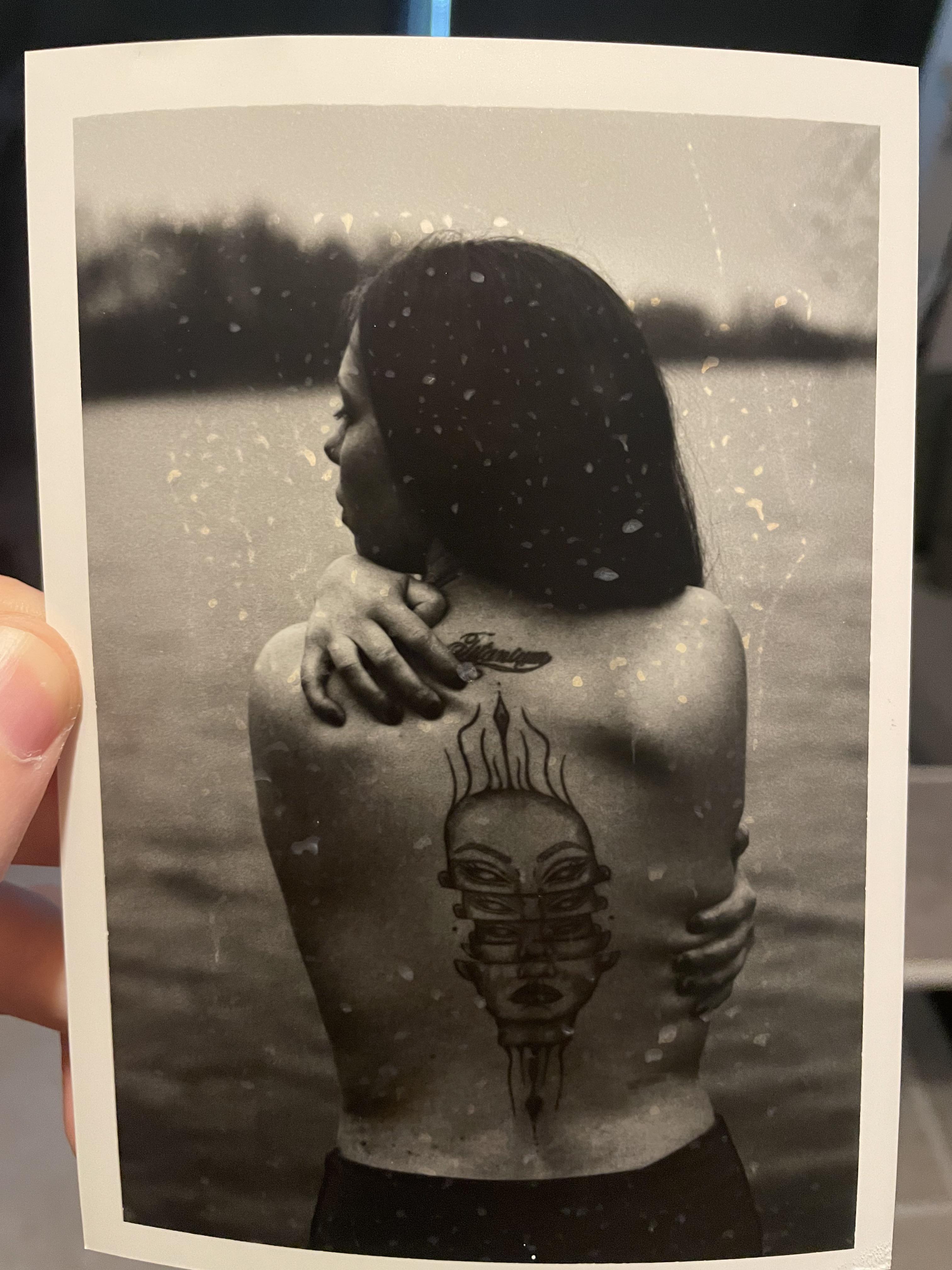 How do I dry my pictures so that this doesent happen? The spots werent there before I hung them up to dry : rDarkroom