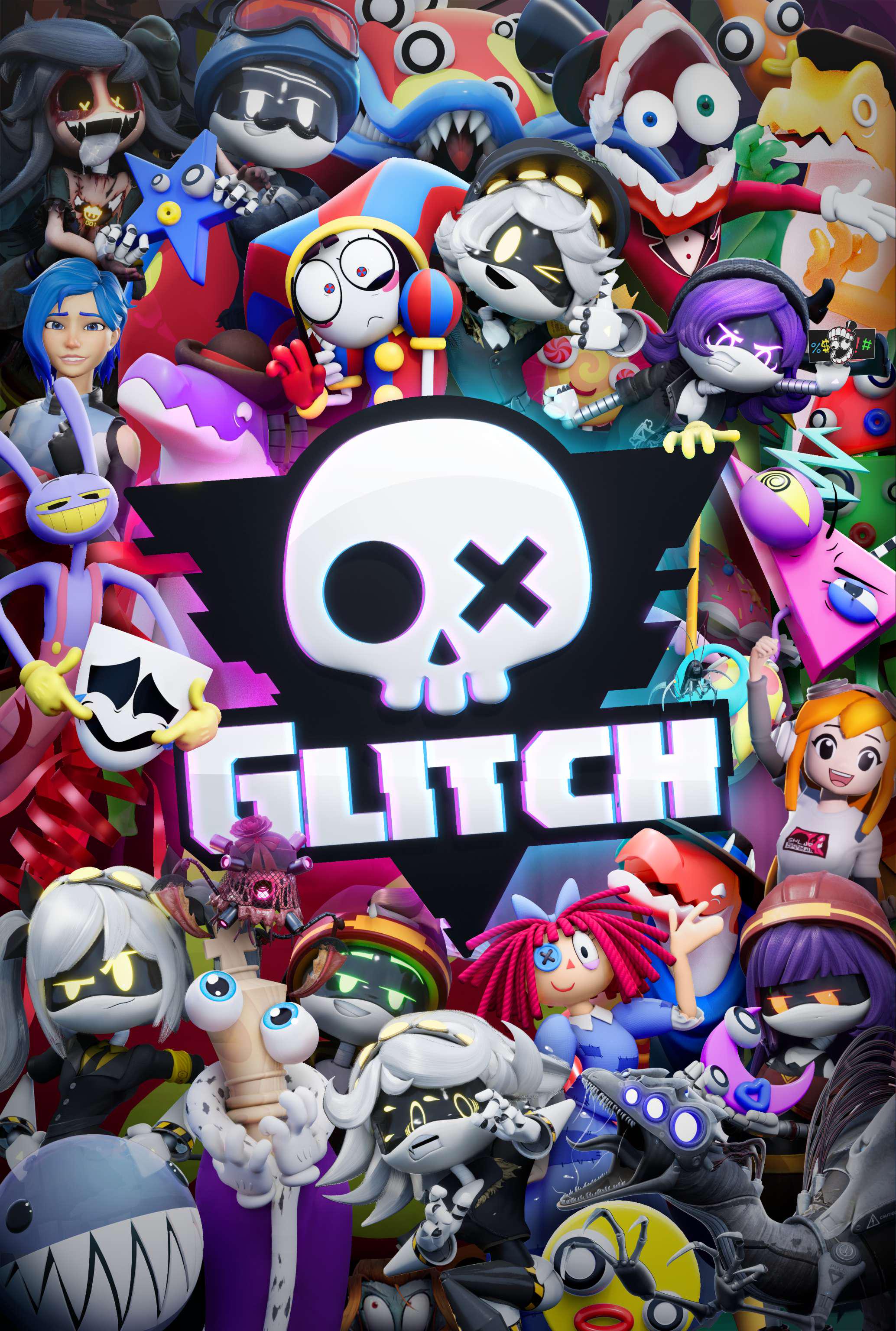 do you consider pomni or caine as the mascot for the show? :  rTheDigitalCircus