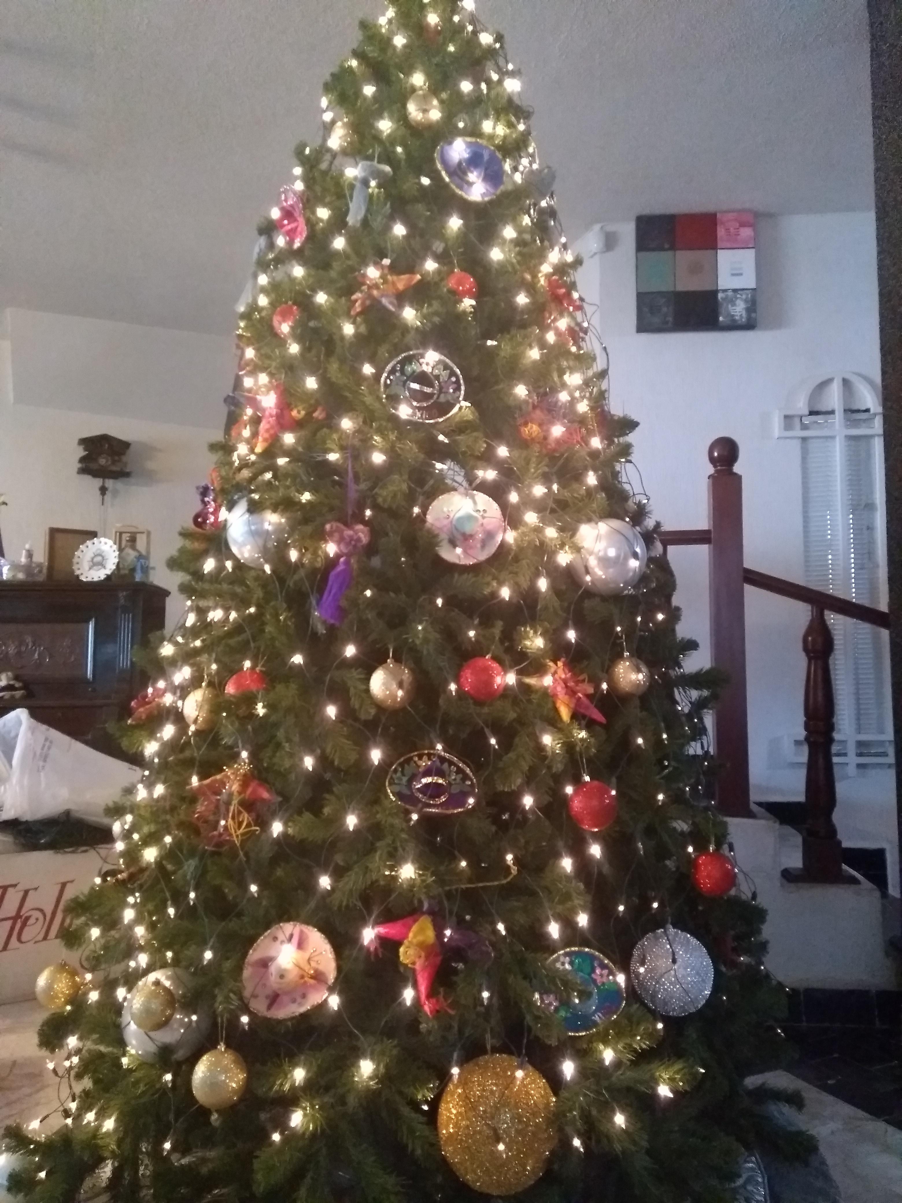 Mexican Christmas Decorations Papel Picado Pom Pom Tree Garlands Artmexico